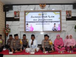 Kapolres Sampang Gelar Doa Bersama Anak Yatim, Berharap Pemilu 2024 Damai Kondusif.