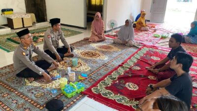 Kapolsek Banyuates Sampaikan Belasungkawa Pada Anggota KPPS