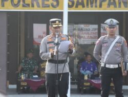 Polres Sampang Tegaskan Pengamanan Tahap Hitung Suara Tingkat KPU Optimal